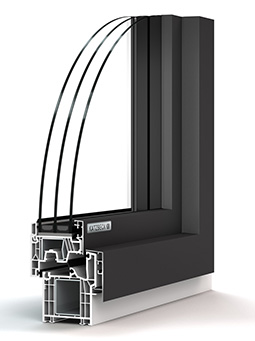 Katzbeck Design K műanyag- alumínium ablak
